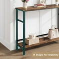 thumbnail image 6 of Huisuilinss Narrow Console Table,Entryway Table With Storage,39.3” Thin Sofa Table With Adjustable Shelf,Small Behind Couch,Wood Display Table For Living Room Bedroom Hallway Corridor Foyer, 6 of 6