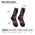 thumbnail image 2 of Haiem Bird4 Pattern Crew Socks – Soft & Durable Moisture-wicking Socks, Stay-Up Fit for Business, Work, and Casual Wear Size 5-11, 2 of 6