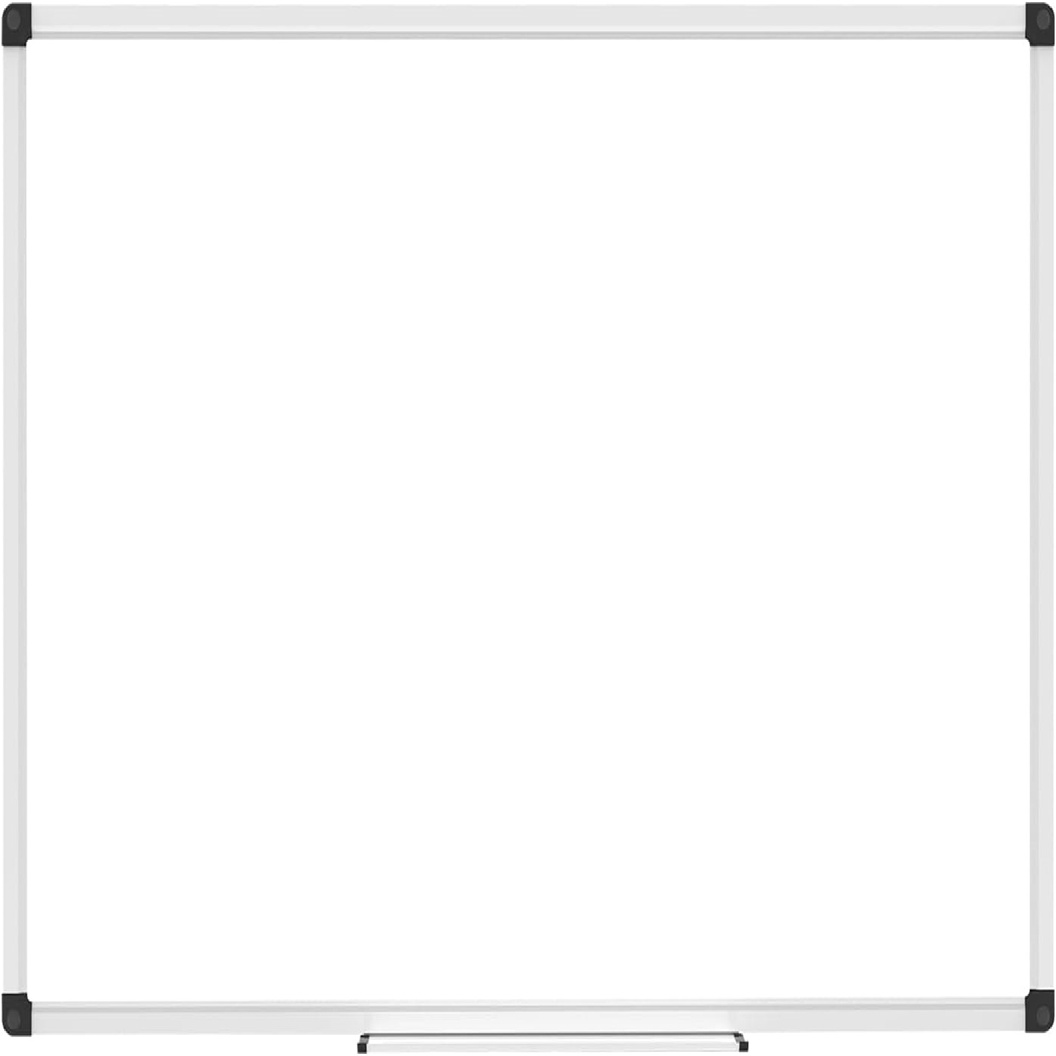 Magnetic Whiteboard 36 x 24 Inch, Dry Erase White Board for Wall with Marker Tray 3' x 2' | Aluminum Frame Message Presentation Board for Home School & Office