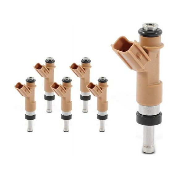 Fuel Injector Kit 6 - Compatible with 2010 - 2019 Toyota 4Runner 4.0L V6 2011 2012 2013 2014 2015 2016 2017 2018