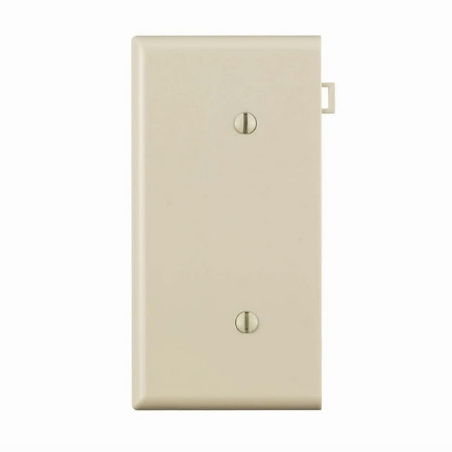 Placa de pared Leviton Light Almond de nailon termoplástico, 1 unidad