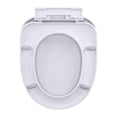thumbnail image 1 of Suministros de reemplazo de tapa de asiento de inodoro Piezas de repuesto simples Fácil de instalar Tapa de inodoro Silenciosa Cierre para Tipo U, 1 of 9