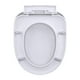 thumbnail image 1 of Tapa de Asiento de Inodoro, Silenciosa, Accesorios, Fácil de Limpiar, Reemplazo Simple para La Tapa de La Tapa Del Inodoro para El Baño Doméstico, Par Tipo U, 1 of 9