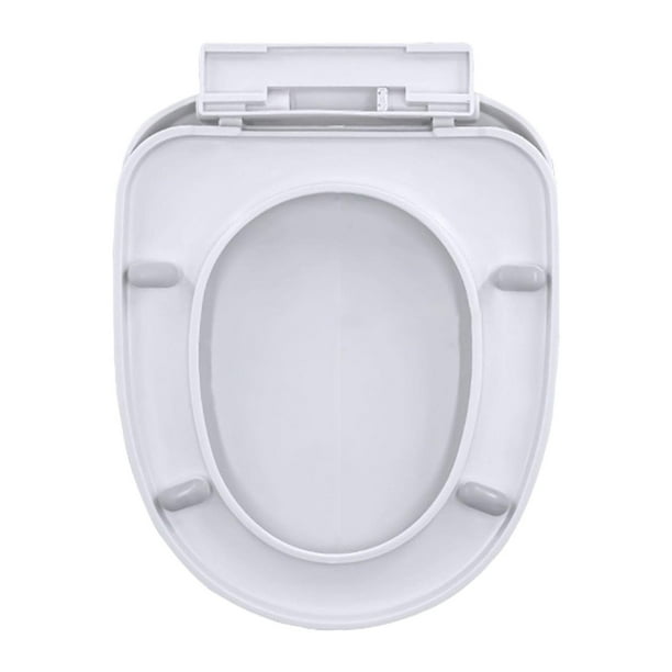 Tapa de Asiento de Inodoro, Silenciosa, Accesorios, Fácil de Limpiar, Reemplazo Simple para La Tapa de La Tapa Del Inodoro para El Baño Doméstico, Par Tipo U