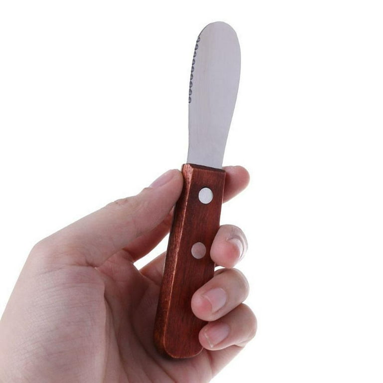 WIDE BLADE SANDWICH SPREADER BUTTER CHEESE KNIFE Rada Cutlery 7 Long