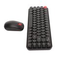 thumbnail image 1 of Combo de Teclado y Ratón Retro Juego de Teclado y Ratón de 24 G 68 Teclas Redondas Inalámbricas Teclado y Ratón de 3 DPI Juego de Teclado y Ratón para Juegos de ANGGREK Otros, 1 of 8