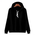 thumbnail image 4 of Femmes Automne Hiver Pull à Capuche Manches Longues Couleur en Vrac Pull-Over, 4 of 6