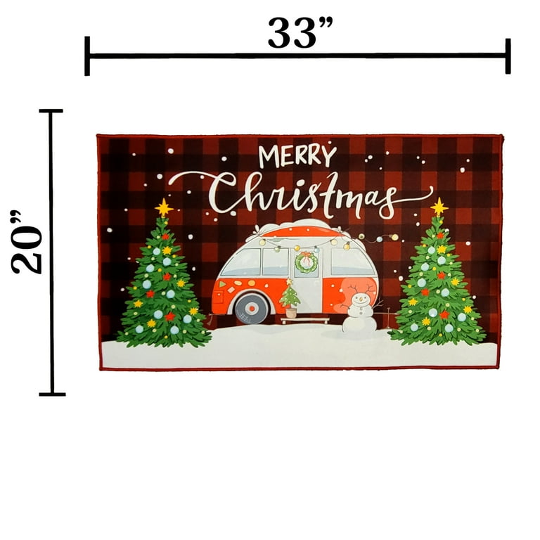 Holly & Moss Christmas Casual Seasonal Polyester Red Pictorial