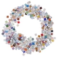 thumbnail image 6 of OULII Mosaic Mirror Tiles Sheets Assorted Colors for Crafts and Home Decor, 1 Set of Art Supplies, 6 of 8