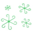 thumbnail image 2 of Support de Rassemblement pour Tiges en Plastique, Ensemble de 4 Supports pour Tiges de Plantes Grimpantes, Pinces de Support Réutilisables pour Vigne, 2 of 7