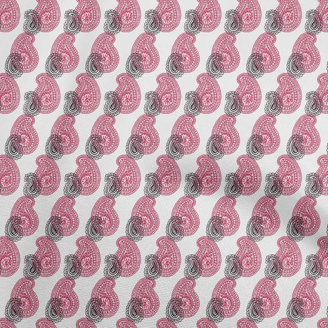 oneOone Velvet Pink Fabric Block Fabric For Sewing Printed Craft Fabric By The Yard 58 Inch Wide-IU