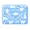 Blue, variant on Pink Pet Cooling Mat 27.56 x 47.24 Inch, Thick Polyester Taffeta PVC Composite Cooling Pad with Ice Powder, Summer Cool Bed for Dogs and Cats