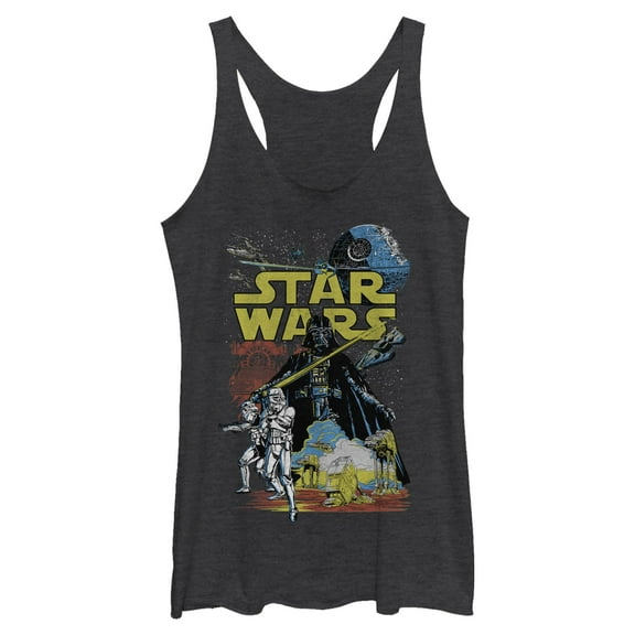 Womens Star Wars Galactic Battle Racerback Tank