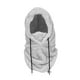 thumbnail image 3 of Gorro con máscara de esquí, bufanda, gorro de esquí, pasamontañas, sombrero para senderismo, equitación, motocicleta, escalada Gris claro, 3 of 8