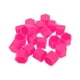 thumbnail image 1 of Ofertas únicas 20 Pcs Tuerca de perno de rueda Rines Tornillos de neumático Tapa de protección de tornillo de silicona rosa fluorescente 2.5x21x20.6mm, 1 of 7