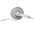 thumbnail image 1 of Cordones planos para zapatos Shoelaces, 2 pares, para zapatillas, color gris, 68,58 cm, 1 of 4