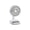 White, variant on COM1950s Desk Fan USB Rechargeable, Quiet Portable Mini Fan, Compact Small Desktop Fan with 3 Speeds, Below 36dB Low Noise, for Office, Study Table, and Home Use