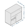 thumbnail image 5 of Mueble Auxiliar Celeste, Atlas del Descanso color Blanco, 5 of 5