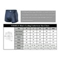 thumbnail image 3 of Sponeed Padded Bike Shorts for Men Cycling Underwear With 4D Padding Blue XXL, 3 of 7