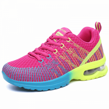 

Women Sneaker Breathable Athletic Air Cushion Running Shoes Lightweight Sport Gym Walking Shoes