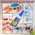 thumbnail image 6 of 6-pack Waterproof Nail Glue Quick-Dry | Large Capacity | Strong Adhesive Gel | For Press-On Nails, False Nails & Nail Art | Salon Professional Quality | Long-Lasting | 401 Super Firm Formula | Extra, 6 of 10