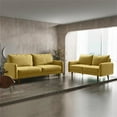 thumbnail image 5 of Saint Birch 13072S-GD Saint Birch Kerby Upholstery Sofa - Yellow, 5 of 12