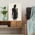 thumbnail image 5 of Qisvanset Framed Canvas Wall Art, 12x16 Inch Jesus Loves Me Minimalist Apartment Bible Art, 5 of 5