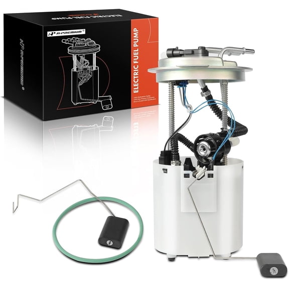 A-Premium Electric Fuel Pump Module Assembly with Pressure Sensor Compatible with Chevrolet Tahoe & GMC Yukon, 2005 2006 2007, V8 5.3L, Flex, 2 Tube Ports