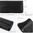 thumbnail image 4 of Holster for iPhone 15 Pro Max 15 Plus, 14 Pro Max 13 Pro Max, Galaxy S24 Plus Fold 5/4/3 - Premium Cell Phone Case with Belt Clip [Magnetic Closure] Phone Belt Holder for Men, Black, 4 of 8