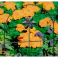 thumbnail image 6 of Glamos Wire 29 inch Folding Round Top Clip Fence Metal Flower Border Panels 4 Pack 24 feet Total, 6 of 7