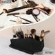 thumbnail image 5 of Soporte de Brochas de Maquillaje en Forma de Ataúd de Bargains Únicos, Estuches de Exhibición de Cosméticos con 4 Compartimentos para Brochas, Lociones y Labiales, Negro, 5 of 7