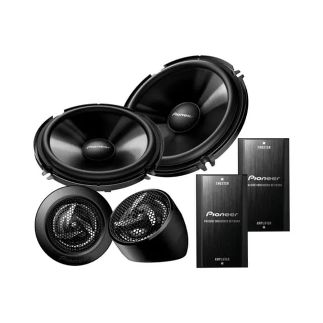 Set de Medios TS-651C PIONEER 6.5" 90W RMS 2 Vías 4 Ohms 2 Twitters
