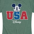 thumbnail image 3 of Disney - Americana - Mickey Usa - Women's Short Sleeve Graphic T-Shirt, 3 of 5