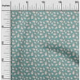thumbnail image 2 of oneOone Georgette Viscose Sea Green Fabric Dragonfruit Craft Projects Decor Fabric Printed By The Yard 42 Inch Wide, 2 of 4