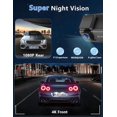 thumbnail image 4 of Otovoda Front and Rear Camera 4K+1080P WiFi Dual Dash Cam, 4 of 6