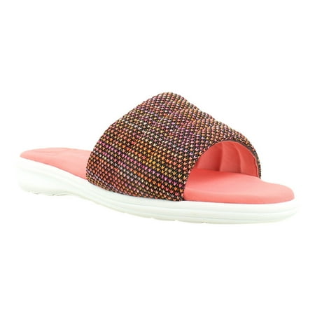 Aerosoles Womens Greatcall PinkCombo Slides Size 5.5