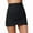 Black, variant on Women Swimwear Bikini Bottom Tankini Swim Skirt Short Hulip Hem Beach Skrit