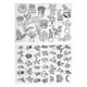 thumbnail image 1 of 2x estabilizadores de costura soluble en agua Adhesión Adhesión de transferencia de bordado de bordado Bordado y bordado de costura para bufandas para Estilo a, 1 of 8