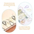 thumbnail image 3 of MIANGASTORE 100pcs Metal Paper Clips Creative Teardrop Paper Clips Office School Paper Clips, 3 of 5