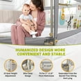 3 Pieces Bed Rail for Toddlers, Linor Baby Bed Rail Guard for Kids, Bed