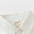 thumbnail image 4 of WOYY Toddler Boys Short Sleeve Button Down Shirt School Casual Shirt, Sizes 1-6 & Husky, 4 of 8