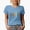 Baby Blue, variant on Teacher, School, Back-To-School or Teaching Profession Themed, Groovy Retro Wavy Text Merch Gift, Tan T-Shirt, Medium
