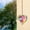 Multicolor, variant on Emdiqzs Car Accessories Car Decor, Heart Crystal Hanging Ornament, For Rearview Mirror, Multi Color