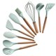 thumbnail image 1 of Toystoory 1 cuchara de sopa con mango de madera, espátula, cepillo, raspador, servidor de Pasta, batidor de huevos, olla antiadherente, utensilios de Cocina y Comedor juego de 9 piezas Toystoory HA0025-10, 1 of 2