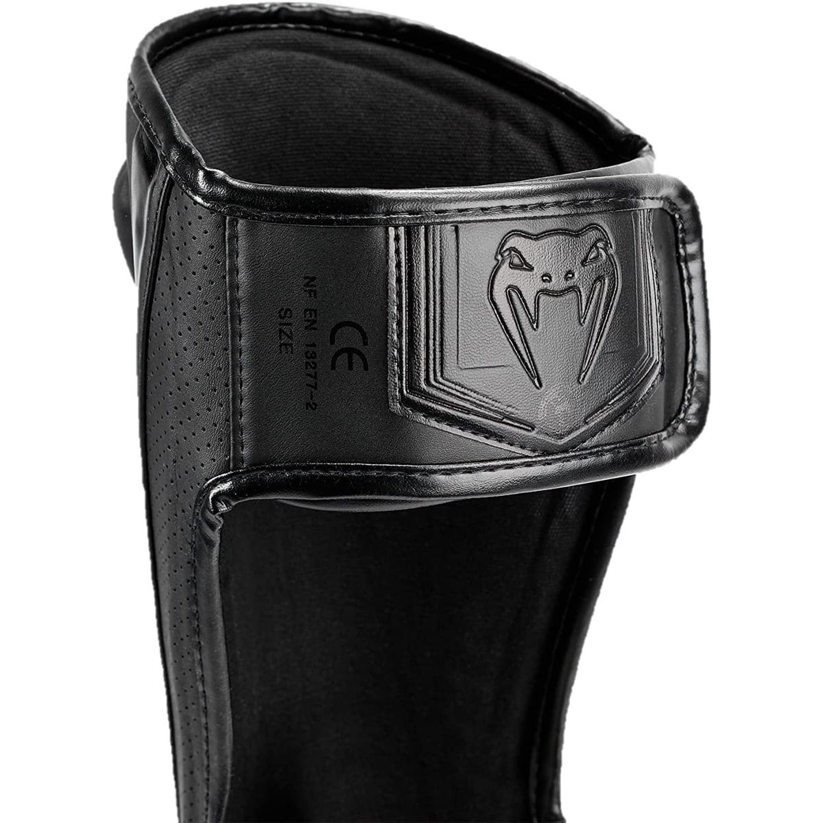 Venum Elite Evo Protective Shin Instep Guards - XL - Black/Black