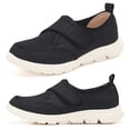 thumbnail image 3 of Zapatos Edema para Anchos Diabéticos Colchón Aire Ajustable Mujeres Ancianos Pies Hinchados, 3 of 9