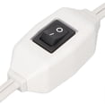 thumbnail image 2 of Power Extension Cord with On/Off Switch, 2-Prong Male and Female AC Power Cable for 1-15P Male Plug to 1-15R Female Plug, 2 of 4
