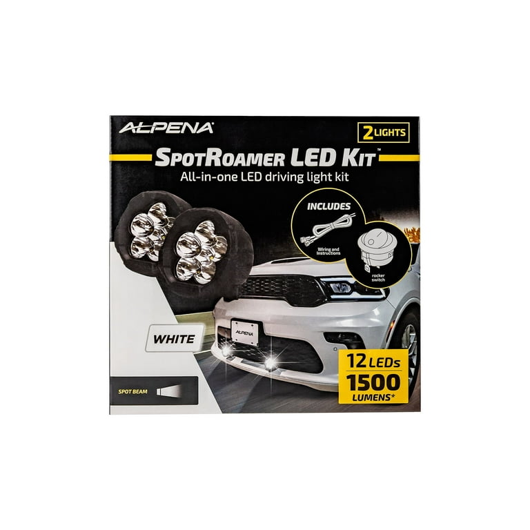 Alpena SpotRoamer 12-24V LED Spotlights Kit, Model 77712