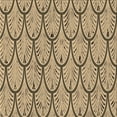 thumbnail image 1 of Ahgly Company Machine Washable Indoor Square Transitional Oak Brown Area Rugs, 4' Square, 1 of 7
