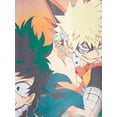 thumbnail image 2 of My Hero Academia Men's & Big Men's Long Sleeve Graphic Tee, Anime T-Shirts, 2 of 5